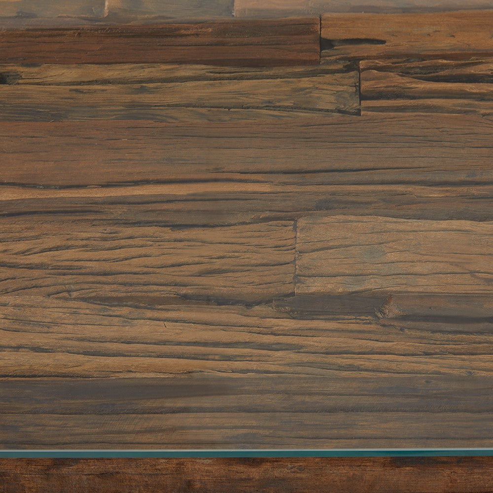 Utica Organic Railwood Dining Table.