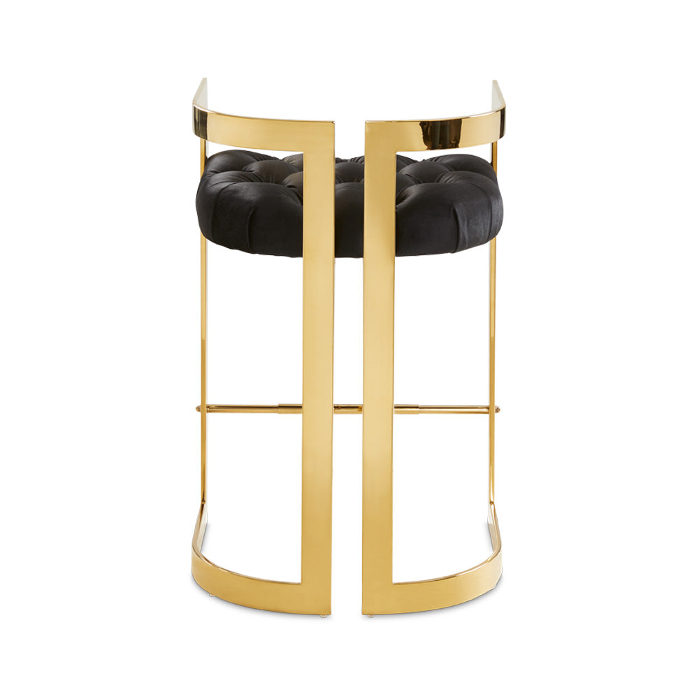 Vara Gold Counter Stool - Ella and Ross Furniture