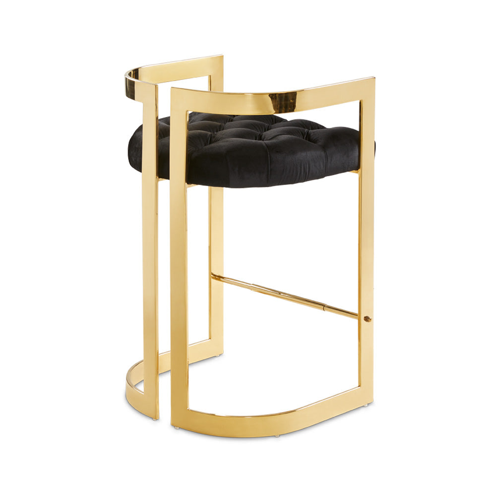 Vara Gold Counter Stool - Ella and Ross Furniture