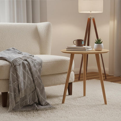 Moira End Table in Oak - Ella and Ross Furniture