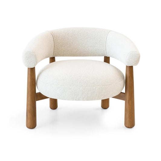 Vita Accent Chair wood leg