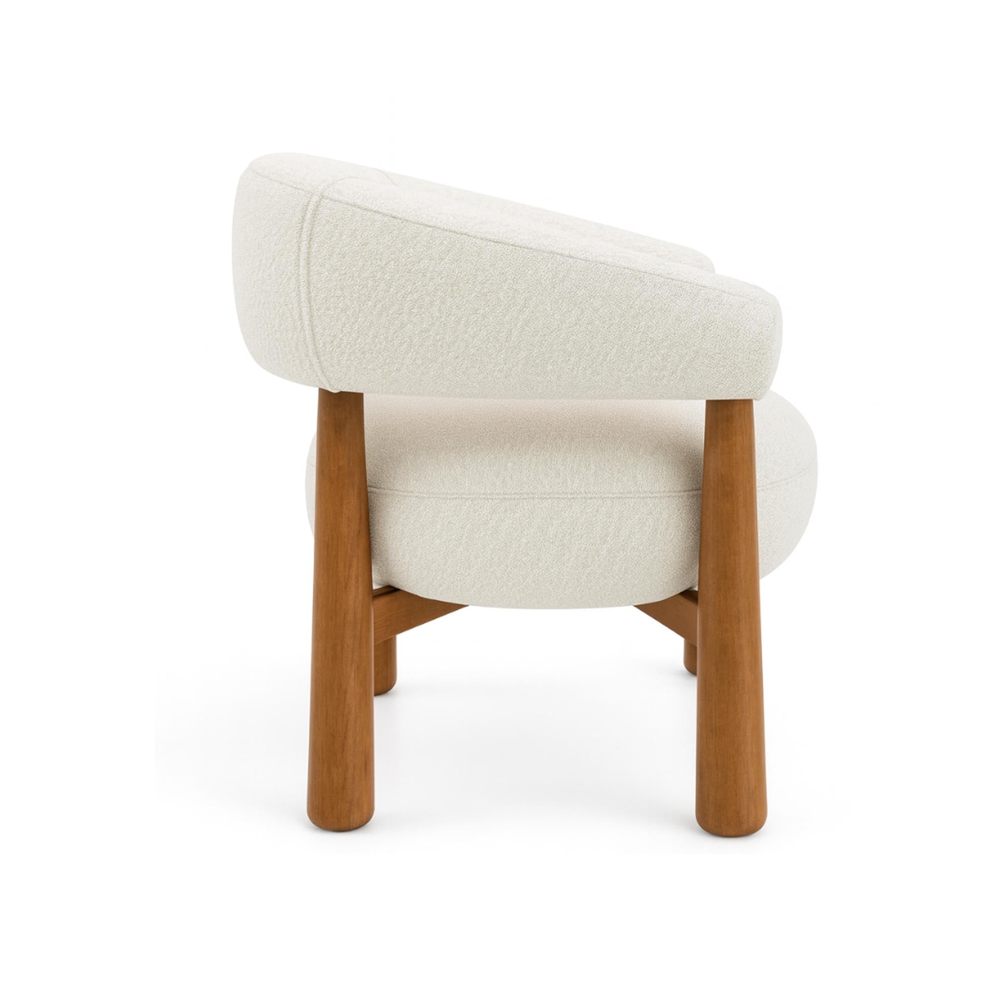 Vita Accent Chair wood leg - Ella and Ross Furniture