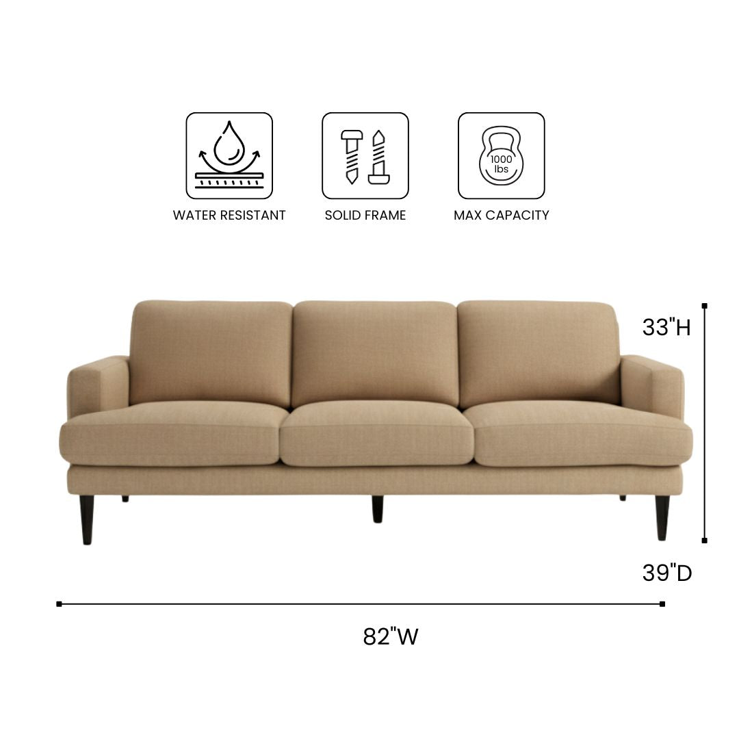 Weston Sofa in Caramel