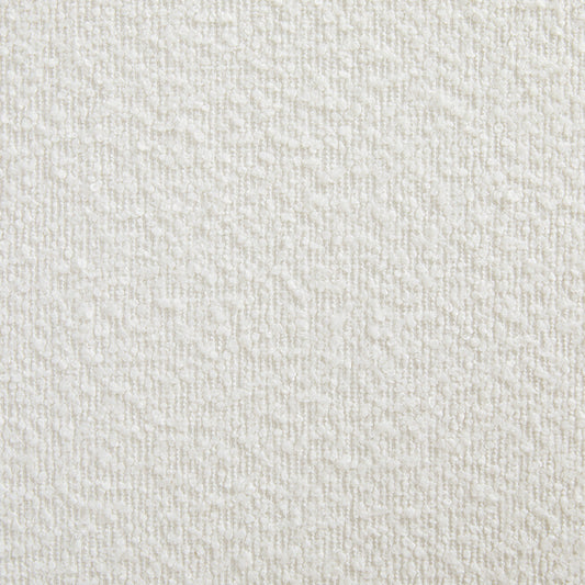 Junia Swivel Ottoman Ivory Boucle - Ella and Ross Furniture