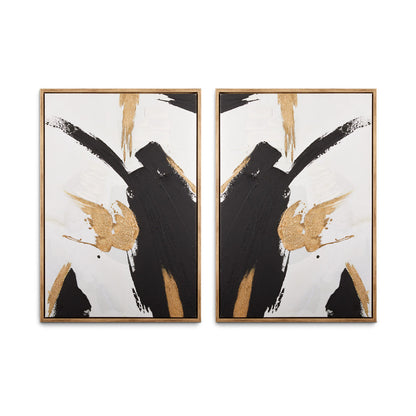 WALL ART Black Gold - Ella and Ross Furniture