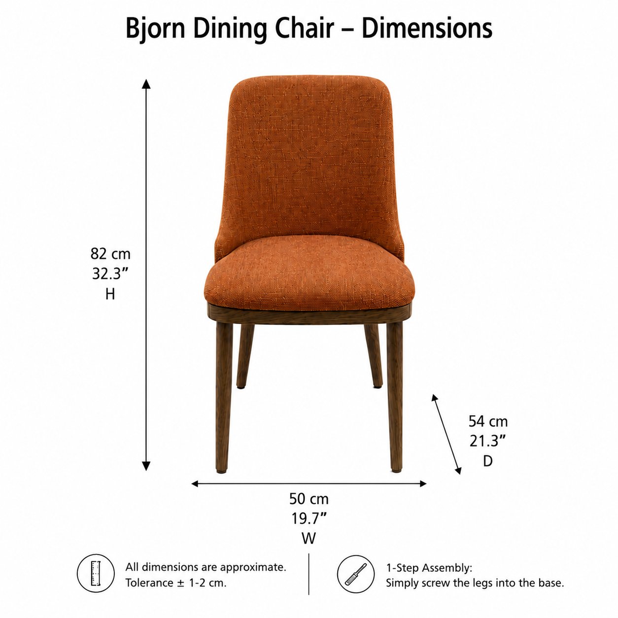Bjorn Dining Chair - Ella and Ross Furniture