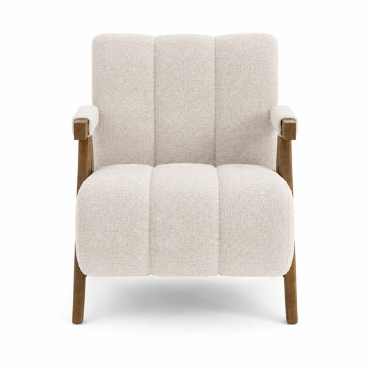 Hazel Accent Chair Oatmeal Fabric