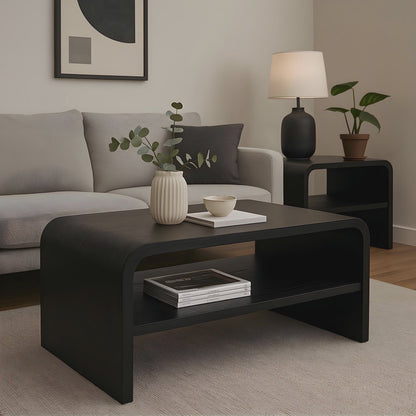 Jaxon End table in Black