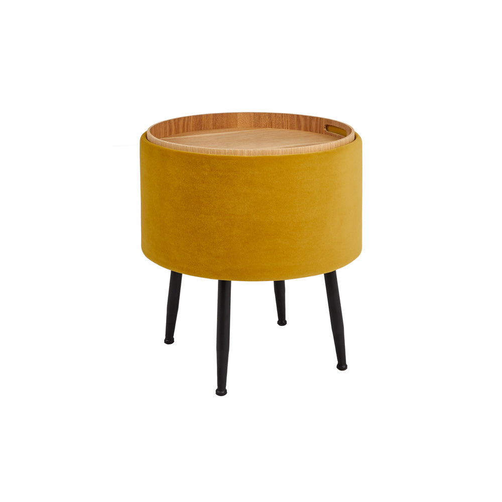 Herman Round Tray Ottoman - Ella and Ross Furniture