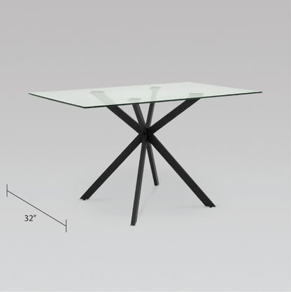 Atlas Black Dining Table - Ella and Ross Furniture