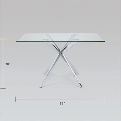 Atlas Silver Dining Table - Ella and Ross Furniture