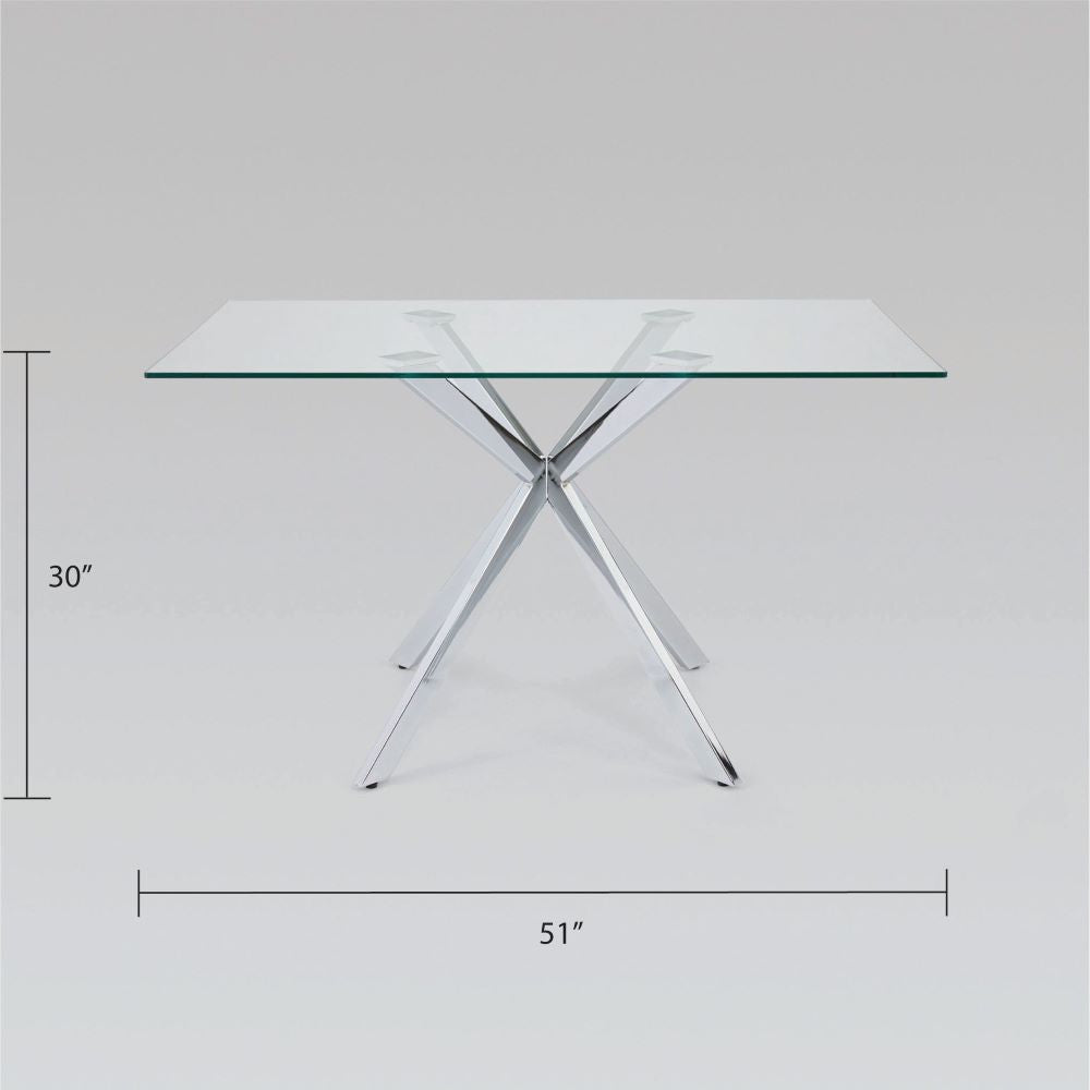 Atlas Silver Dining Table - Ella and Ross Furniture