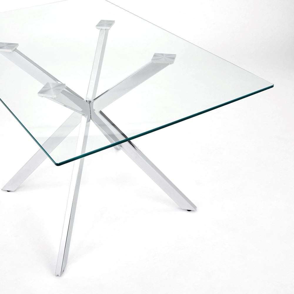 Atlas Silver Dining Table - Ella and Ross Furniture