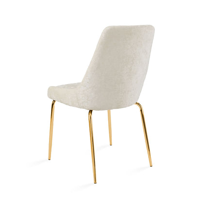 Avari Dining Chair - Gold - Ella and Ross Furniture
