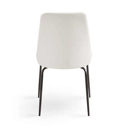 Avari Black Metal Dining Chair