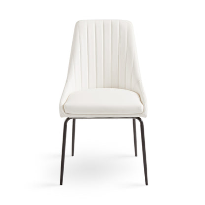 Avari Black Metal Dining Chair