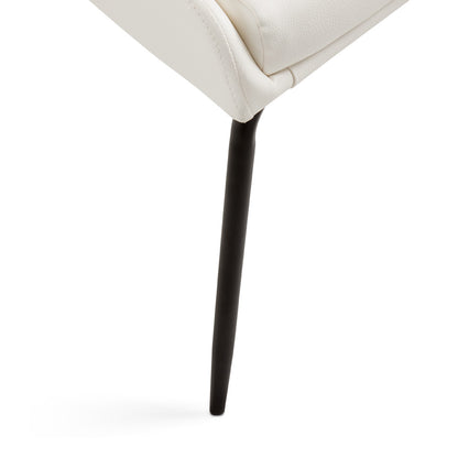 Avari Black Metal Dining Chair