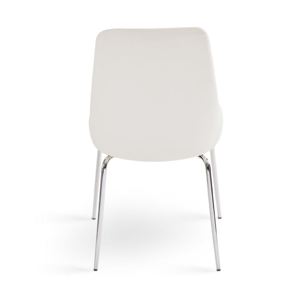 Avari Dining Chair - Silver