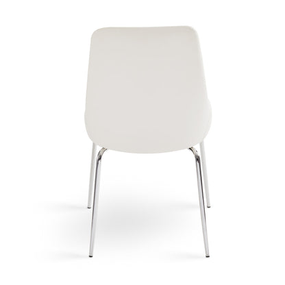 Avari Dining Chair - Silver