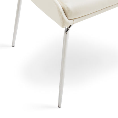 Avari Dining Chair - Silver