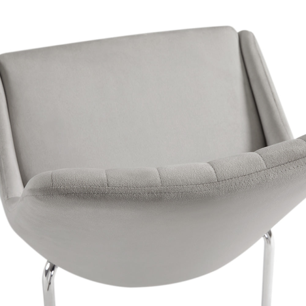 Avari Dining Chair - Silver - Ella and Ross Furniture