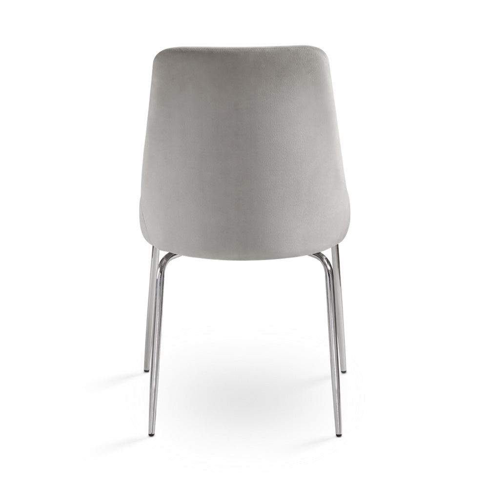 Avari Dining Chair - Silver - Ella and Ross Furniture