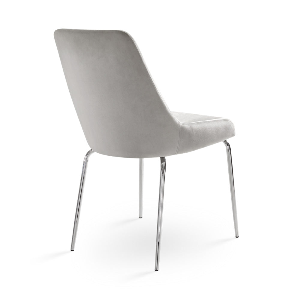 Avari Dining Chair - Silver - Ella and Ross Furniture