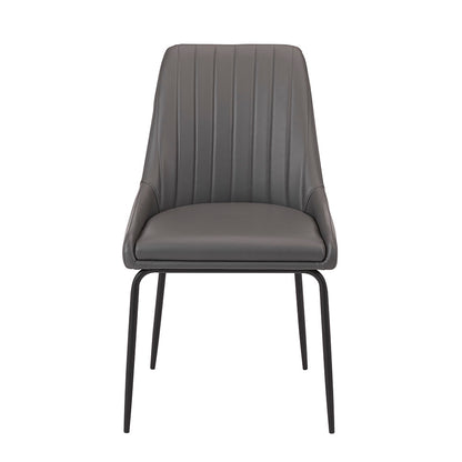 Avari Black Metal Dining Chair - Ella and Ross Furniture