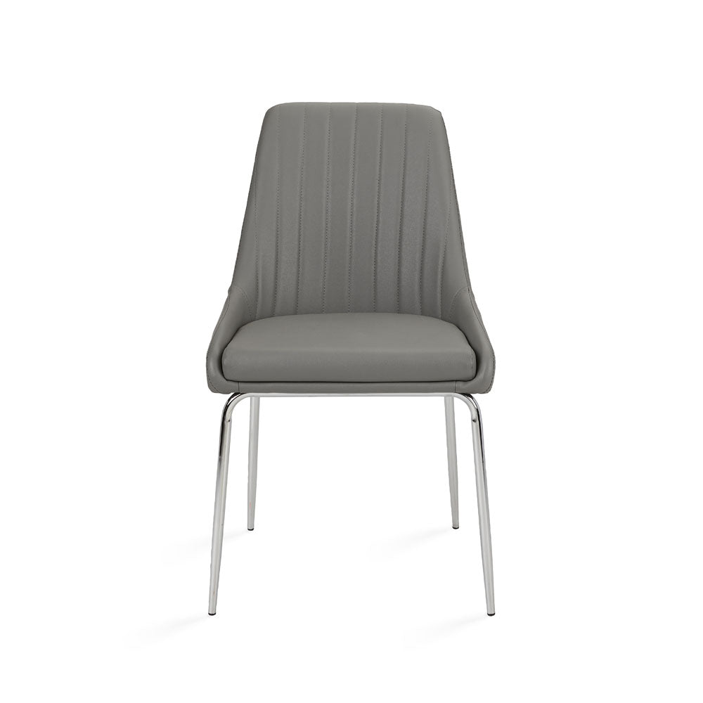 Avari Dining Chair - Silver - Ella and Ross Furniture