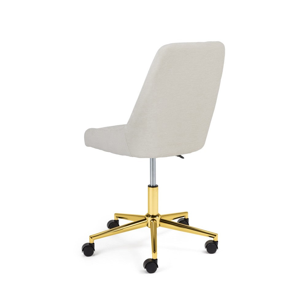 Avari Office Chair - Gold - Ella and Ross Furniture