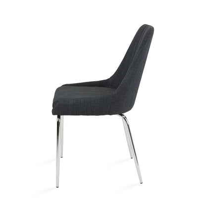 Avari Dining Chair - Silver - Ella and Ross Furniture