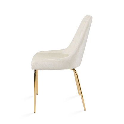Avari Dining Chair - Gold - Ella and Ross Furniture