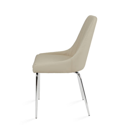 Avari Dining Chair - Silver - Ella and Ross Furniture