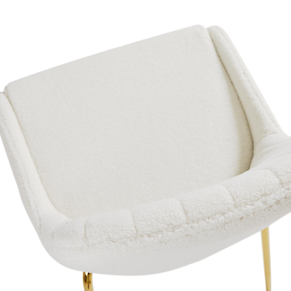Avari Dining Chair - Gold - Ella and Ross Furniture