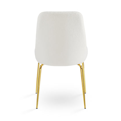 Avari Dining Chair - Gold - Ella and Ross Furniture