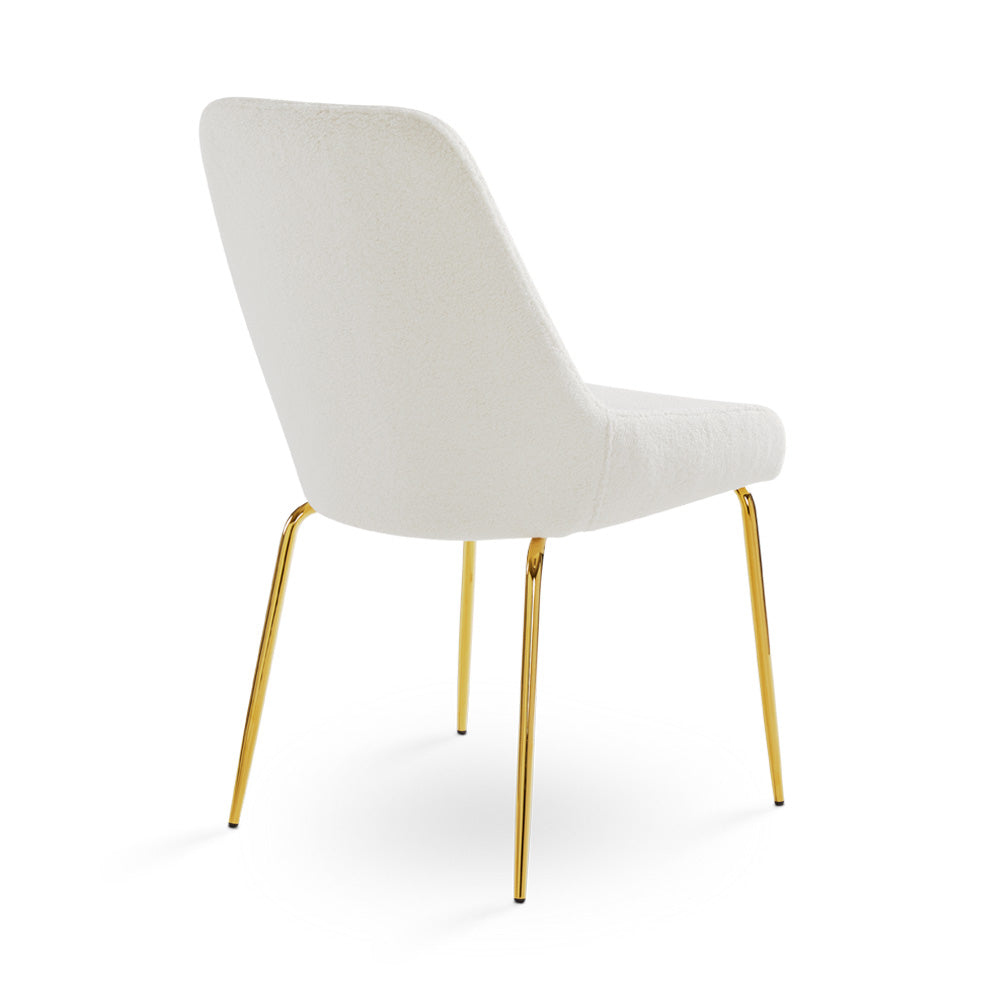 Avari Dining Chair - Gold - Ella and Ross Furniture