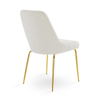 Avari Dining Chair - Gold - Ella and Ross Furniture