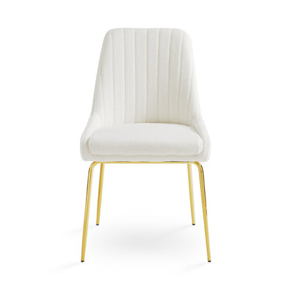 Avari Dining Chair - Gold - Ella and Ross Furniture