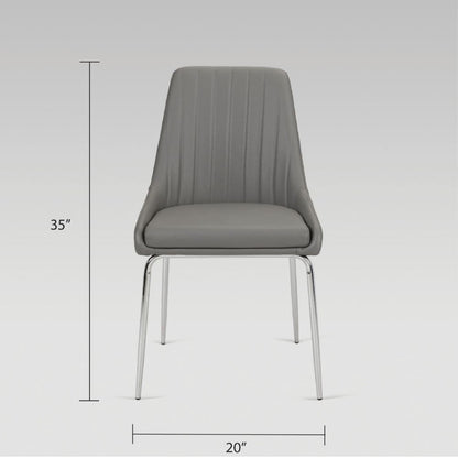 Avari Dining Chair - Silver - Ella and Ross Furniture