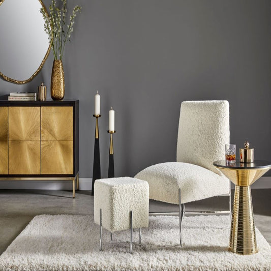 Baringo Sherpa Accent Chair - Ella and Ross Furniture