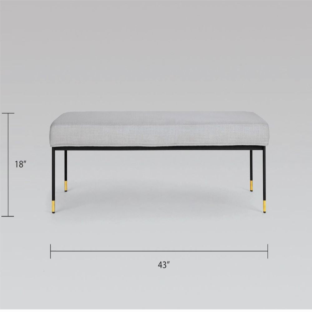 Barlow Bench - 43" - Ella and Ross Furniture