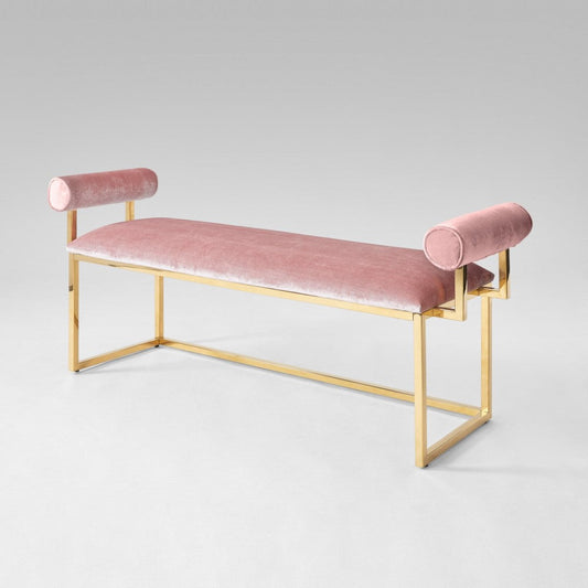 Belaya Gold Bench - Ella and Ross Furniture
