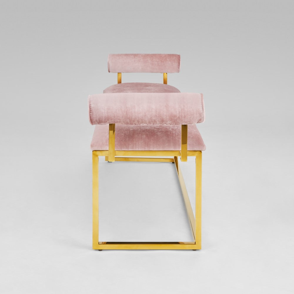 Belaya Gold Bench - Ella and Ross Furniture