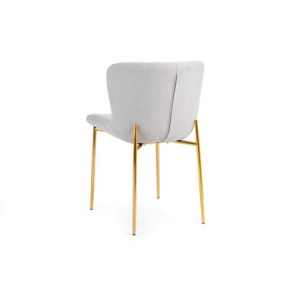 Bruno Dining Chair - Gold - Ella and Ross Furniture