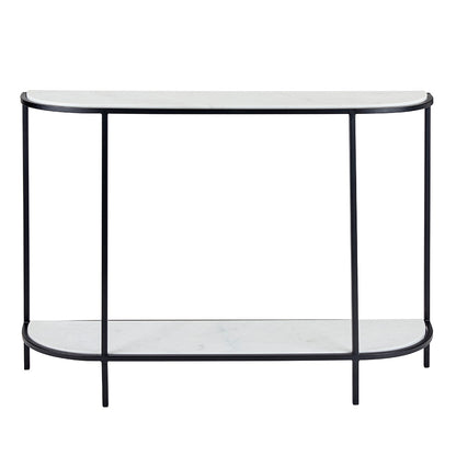 Cachet Marble Console - Black - Ella and Ross Furniture