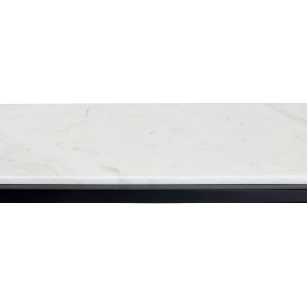 Cachet Marble Console - Black - Ella and Ross Furniture