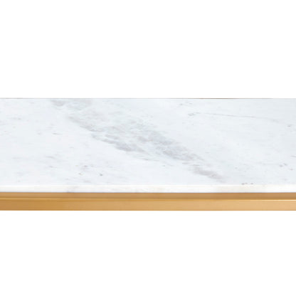 Cachet Marble Console - Gold - Ella and Ross Furniture