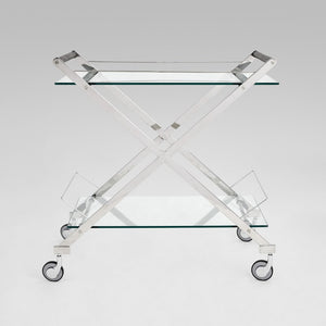 Caspian Bar Cart - Ella and Ross Furniture