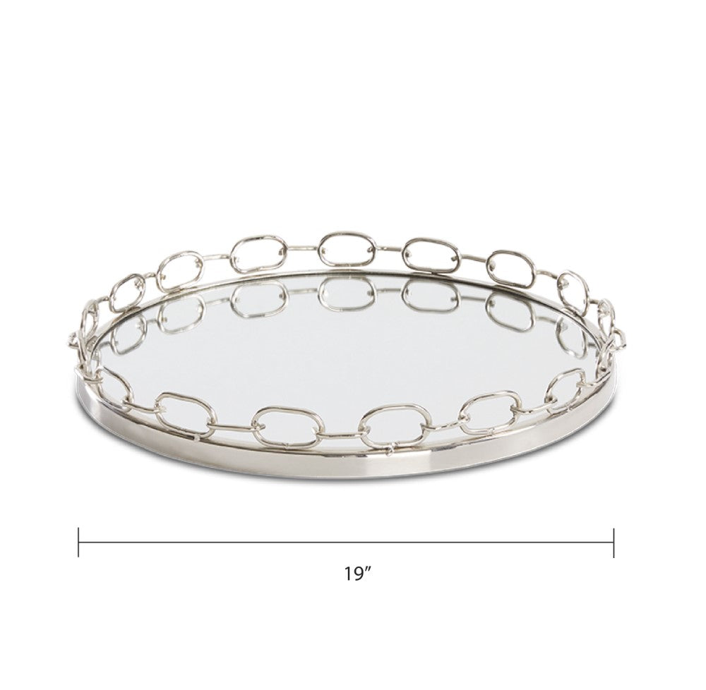Lilou Chain Link Tray - 19"
