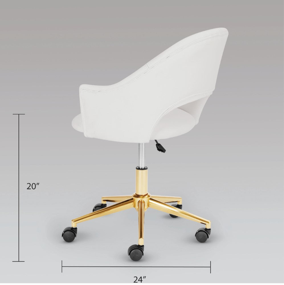 Charlie Office Chair - Gold